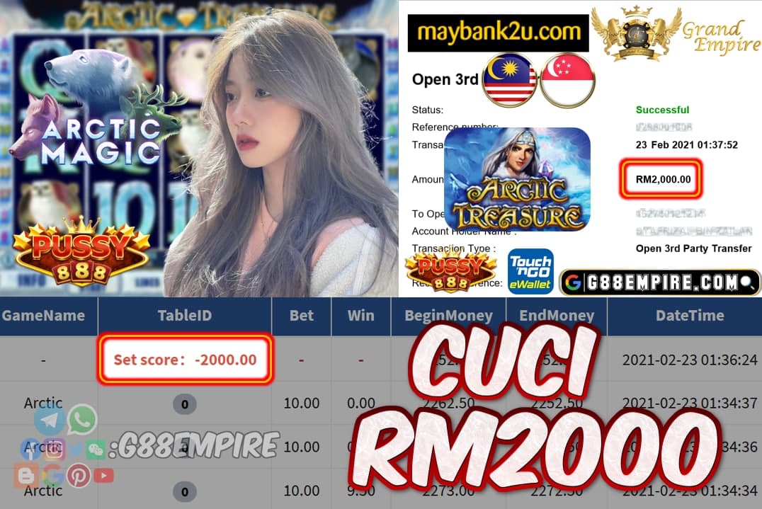 MEMBER MAIN ARCTIC CUCI RM2000!!!