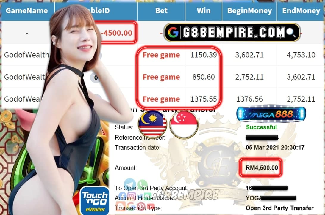 MEGA888-GODOFWEALTH CUCI RM4,500 !!