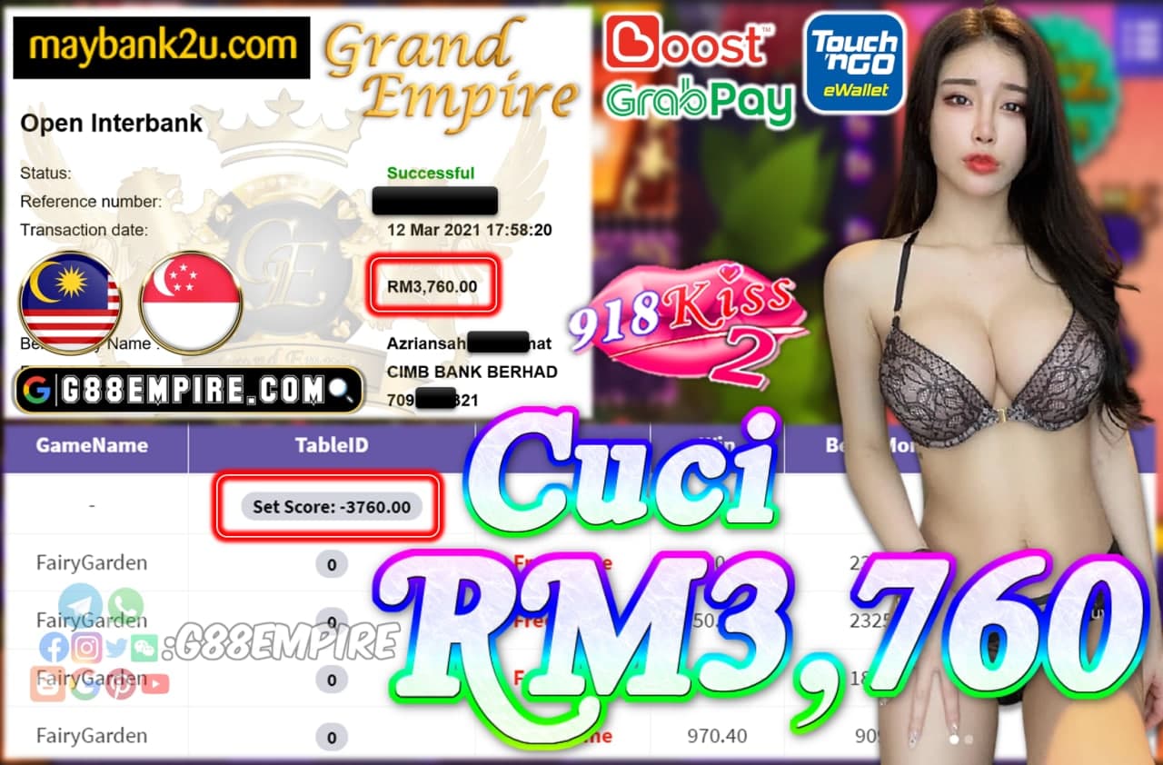 918KISS2 - FAIRY GARDEN CUCI RM3,760 !!