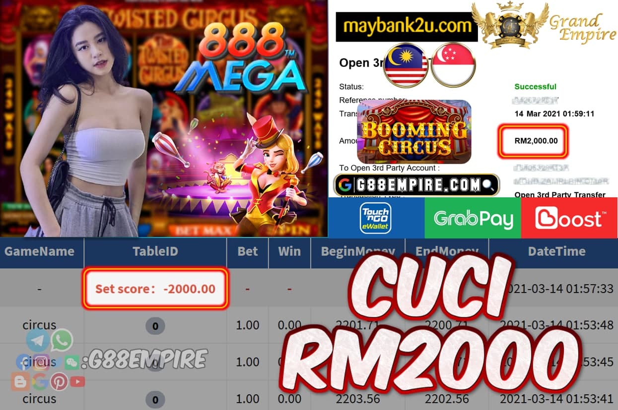 MEGA - CIRCUS CUCI RM2000!!!