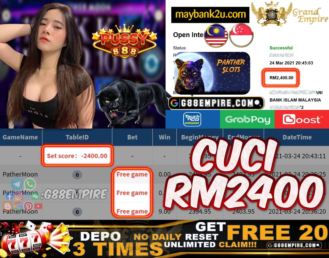 PUSSY888 - PATHERMOON CUCI RM2400!!!