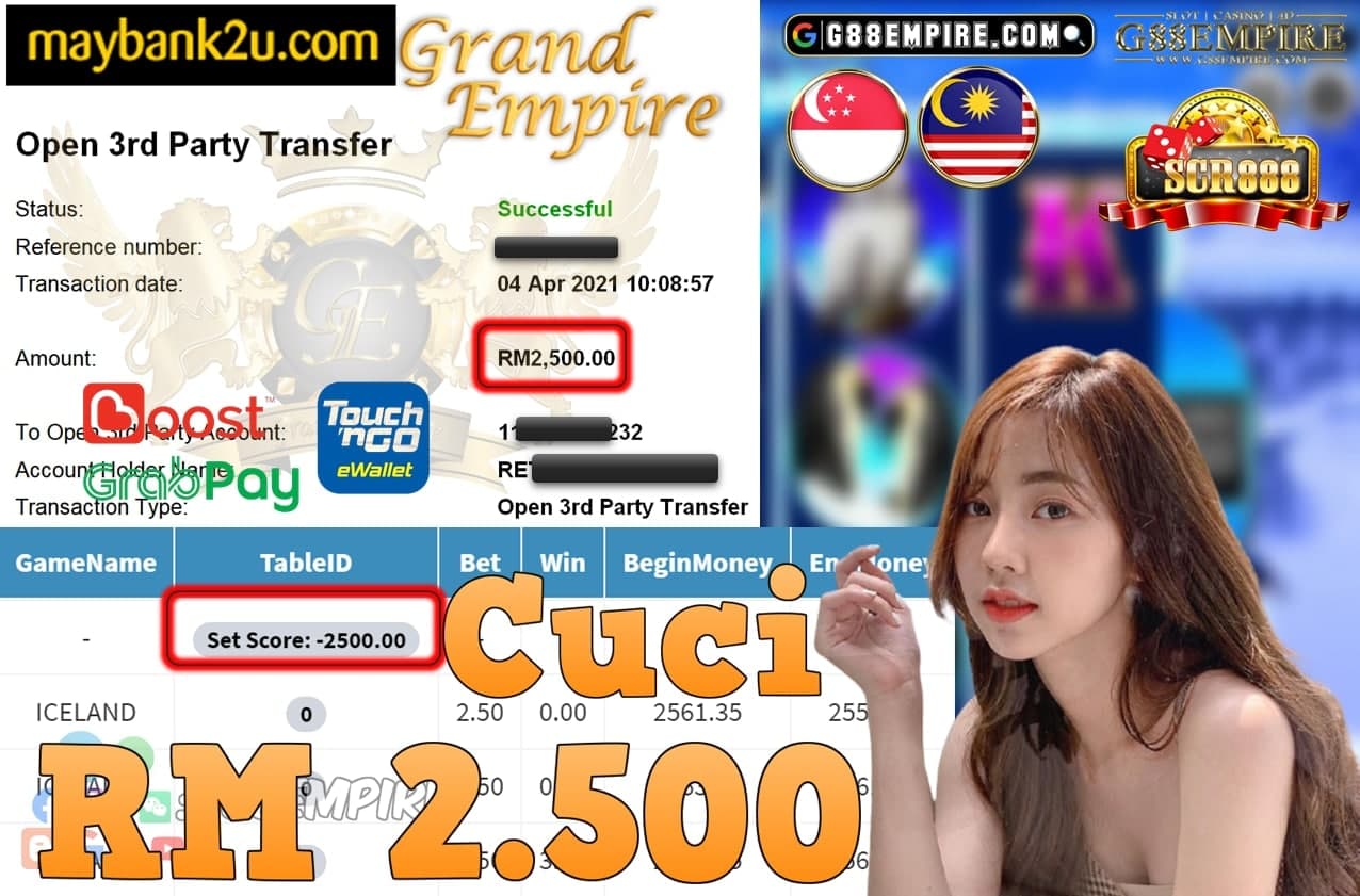 SCR888-ICELAND CUCI RM2,500!!!