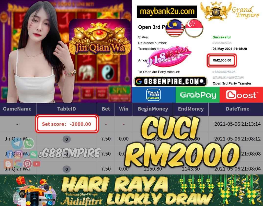 KISSORI - JINQIANWA CUCI RM2000 !!!