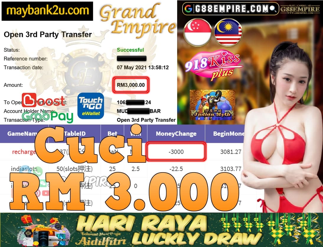 918KISSPLUS-INDIASLOTS CUCI RM3,000!!!