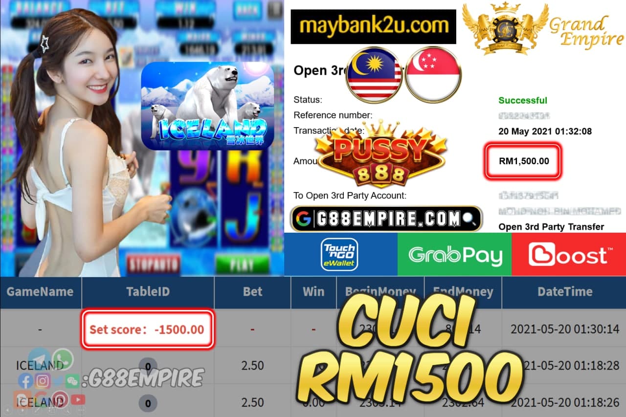 PUSSY888 - ICELAND CUCI RM1500 !!!