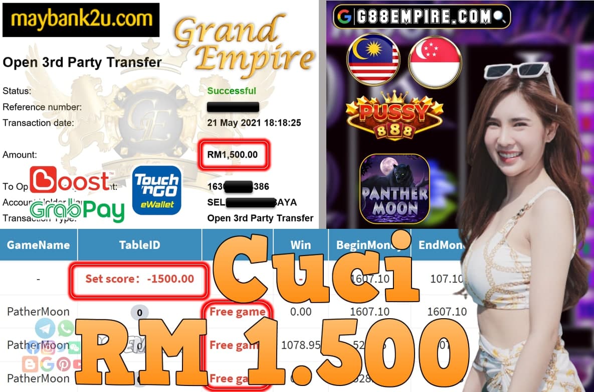 PUSSY888-PANTHERMOON CUCI RM1,500!!!