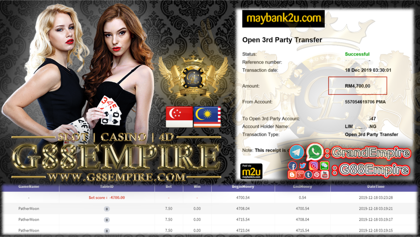 CUSTOMER MAIN 918KISS CUCI RM4700 !!!!!!! 