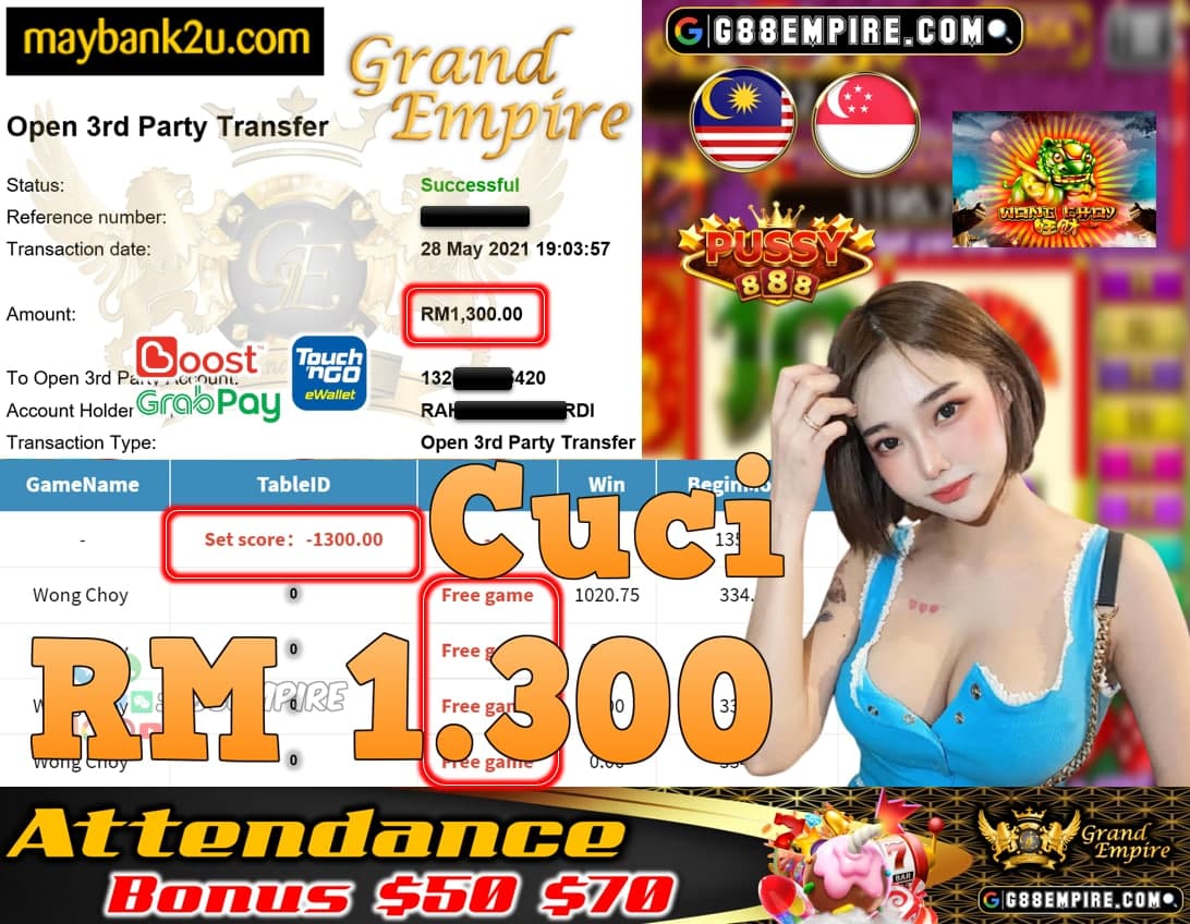 PUSSY888-WHONG COY CUCI RM1,300!!!