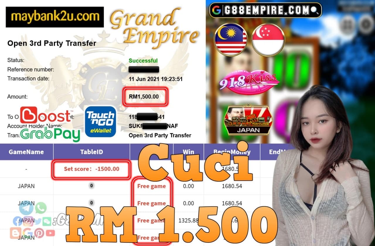 918KISS ORI - JAPAN CUCI RM1,500!!!
