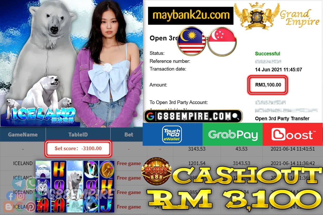 PUSSY888 - ICELAND CUCI RM3100 !!!
