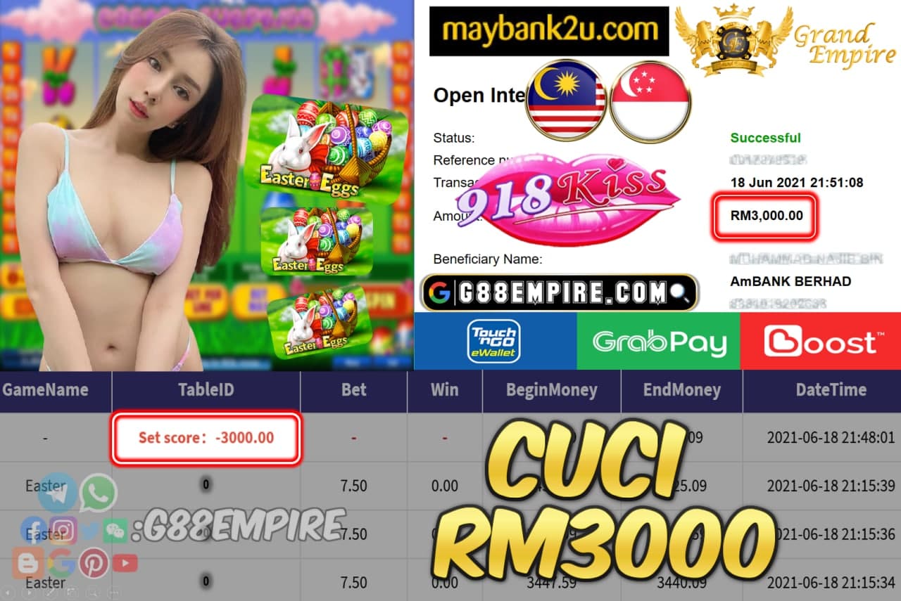 918KISSORI - EASTER CUCI RM3000 !!!