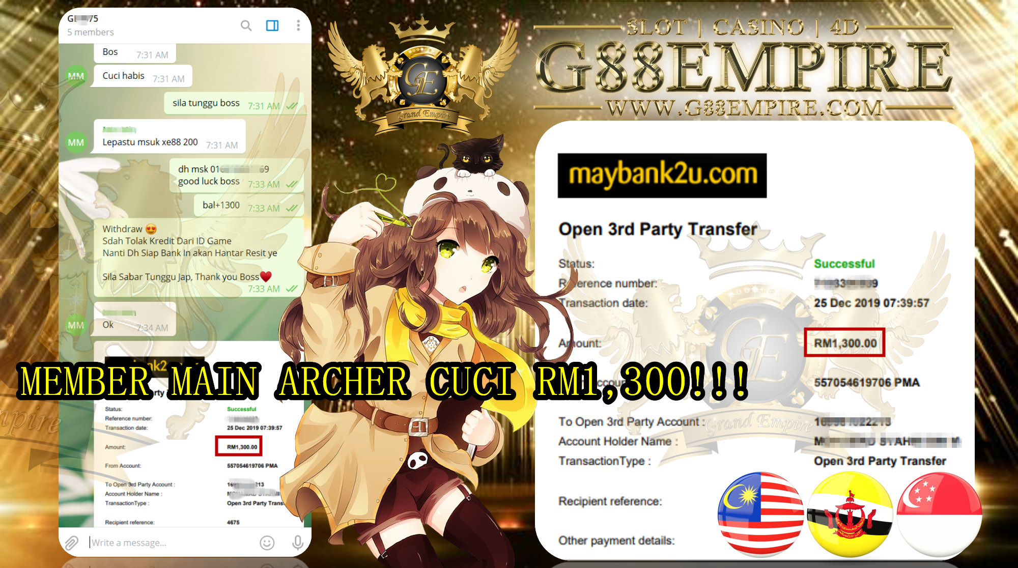 MEMBER MAIN ARCHER CUCI RM1,300!!!