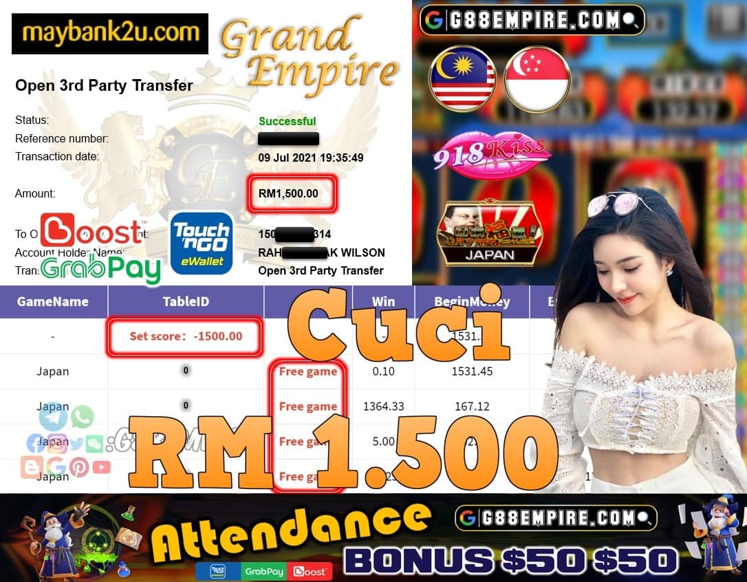 918KISS ORI - JAPAN CUCI RM1,500!!!