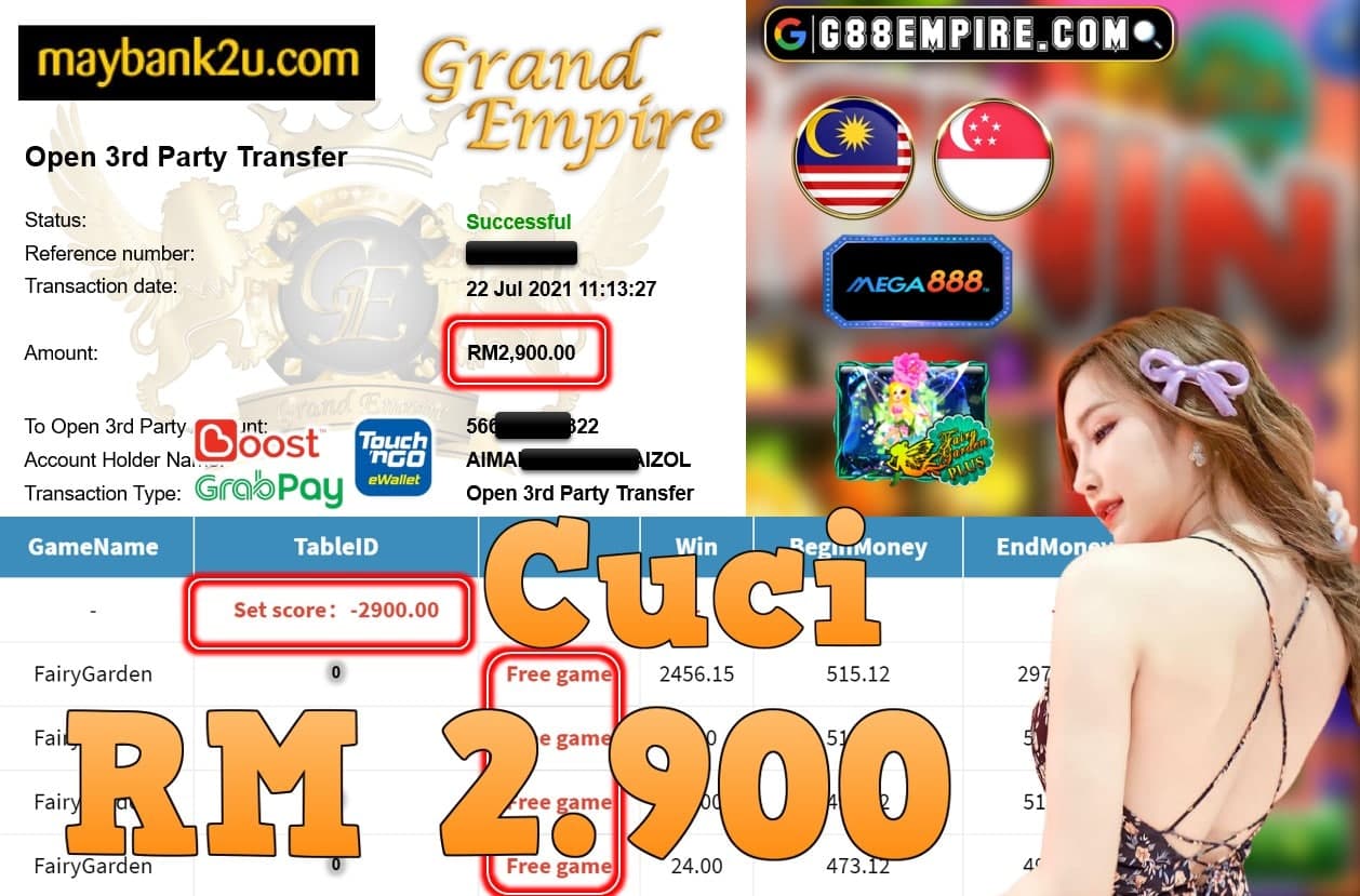 MEGA888 - FAIRYGARDEN CUCIO RM2,900!!!