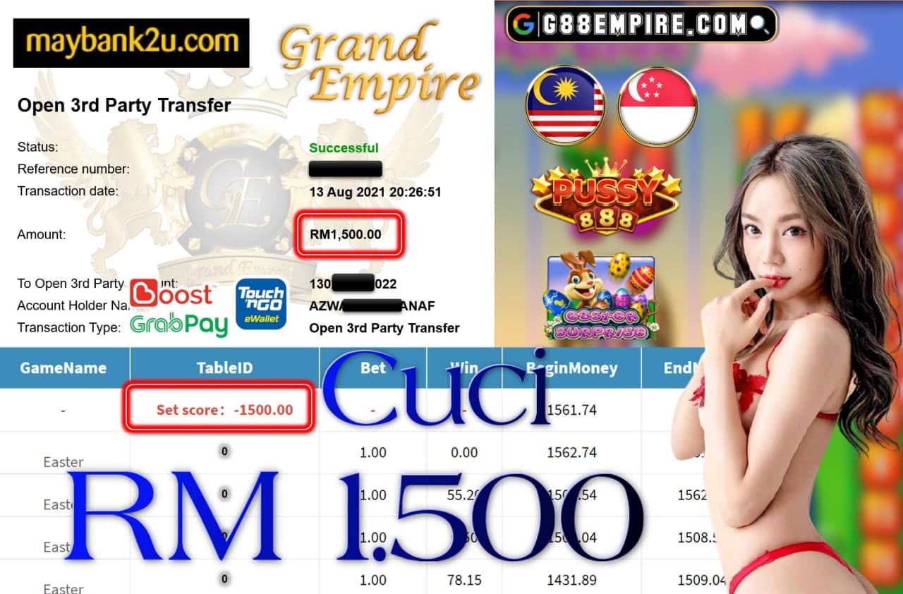 PUSSY888 - EASTER  CUCI RM1,500!!!