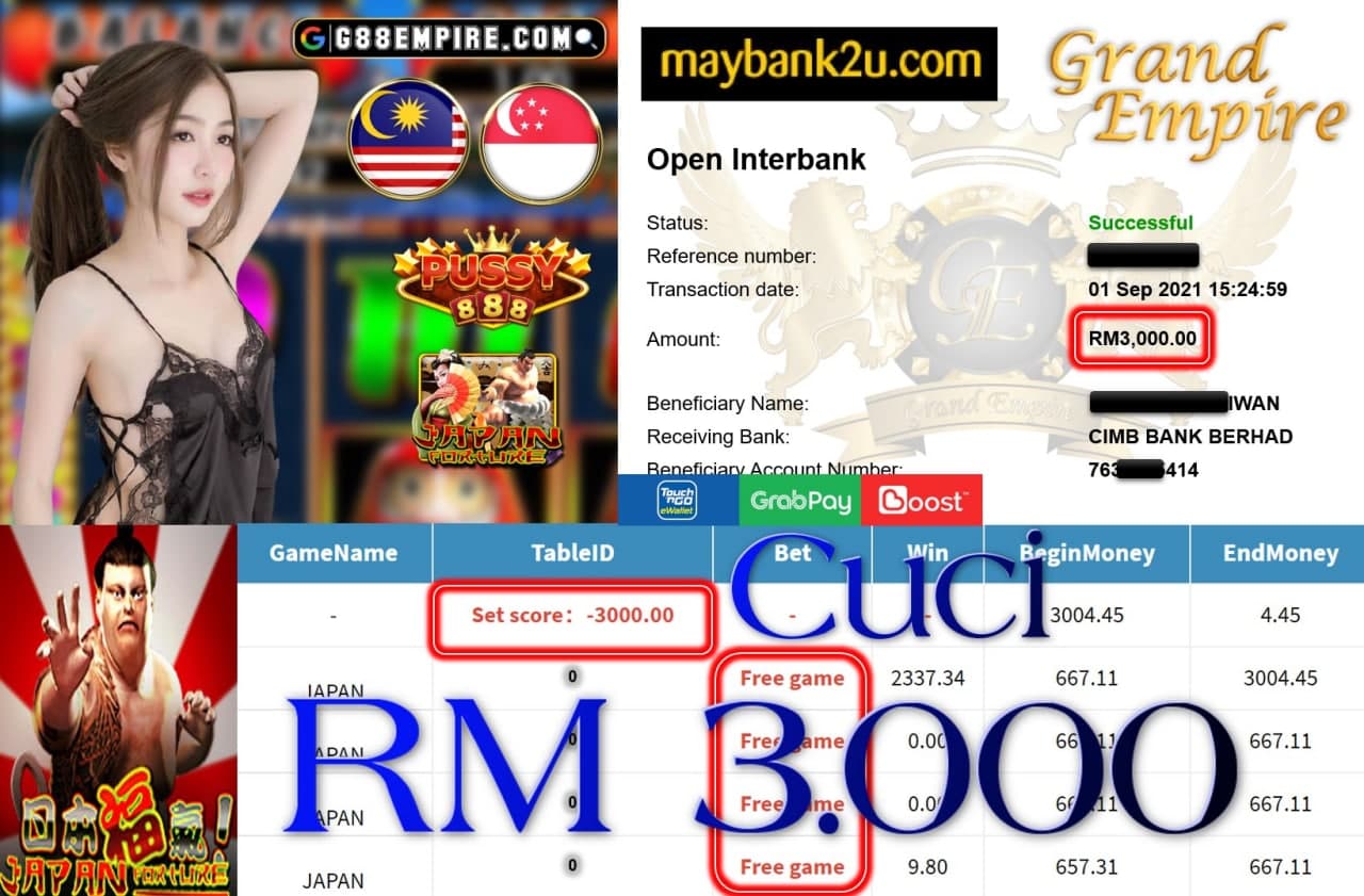 PUSSY888 - JAPAN CUCI RM3,000!!!