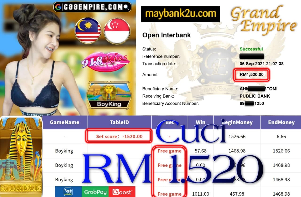 918KISS ORI - BOYKING CUCI RM1,520!!!