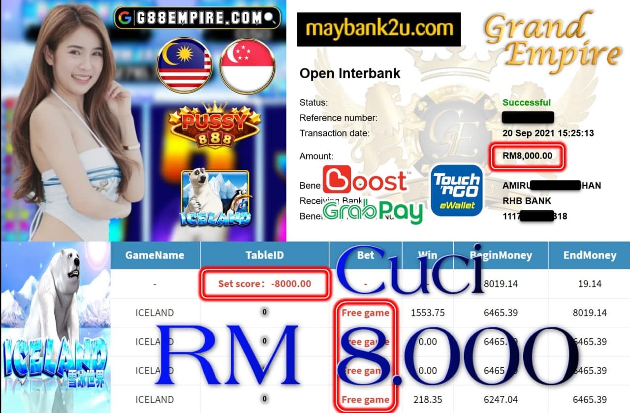 PUSSY888 - ICELAND CUCI RM8,000!!!!