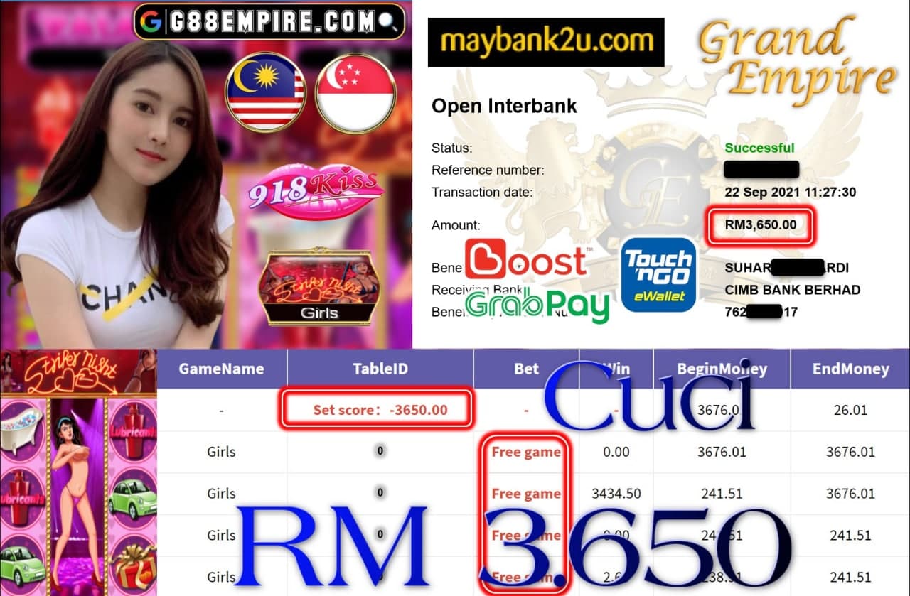918KISS ORI - GIRLS CUCI RM3,650!!!