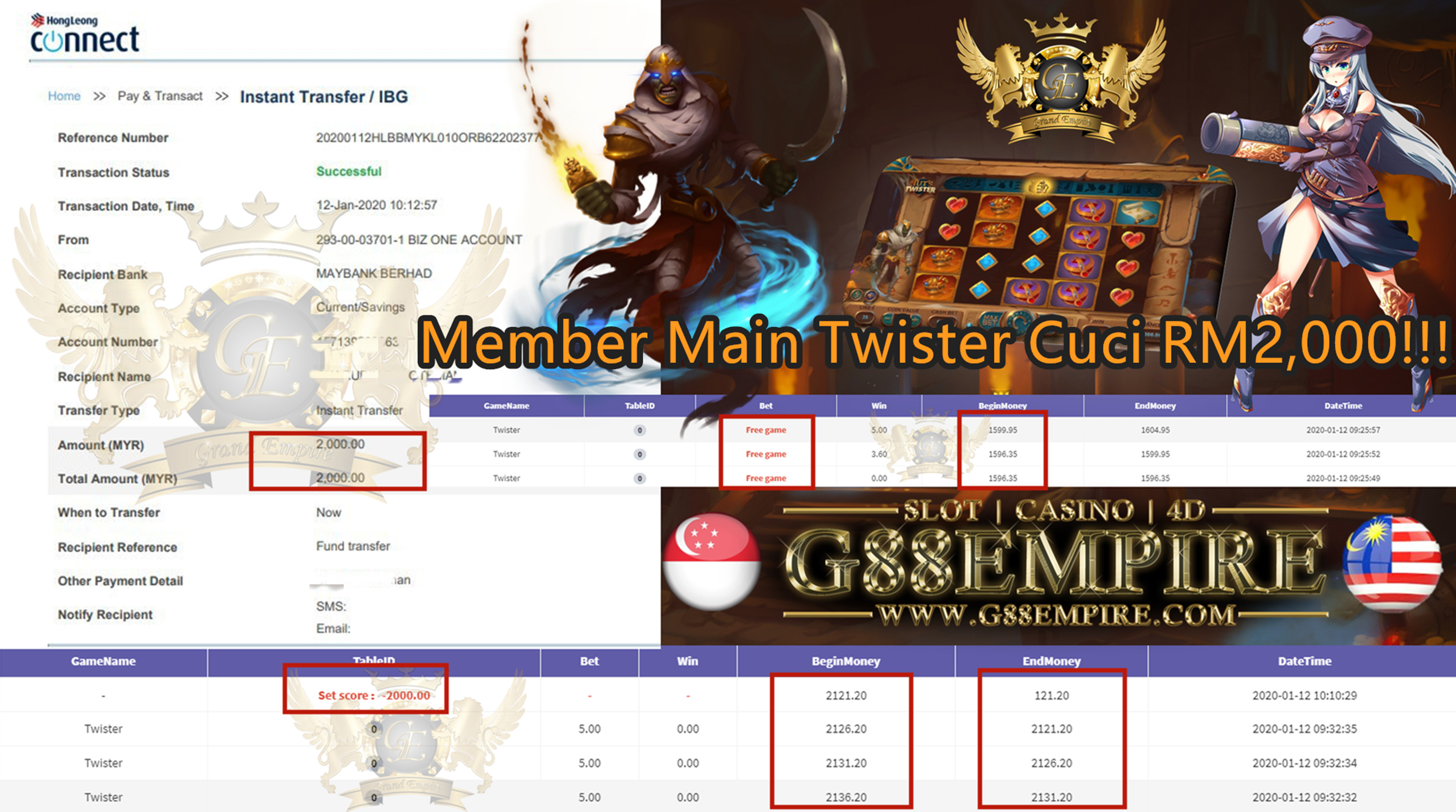 MEMBER MAIN TWISTER CUCI RM2,000!!!