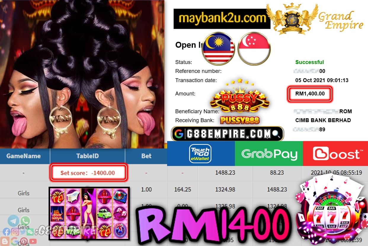 PUSSY888 - GIRLS CUCI RM1,400!!!