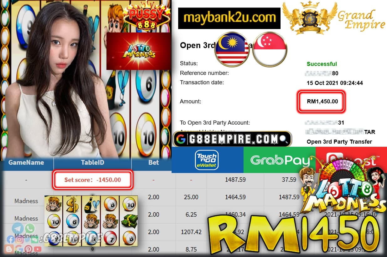 PUSSY888 - MADNESS CUCI RM1,450!!!