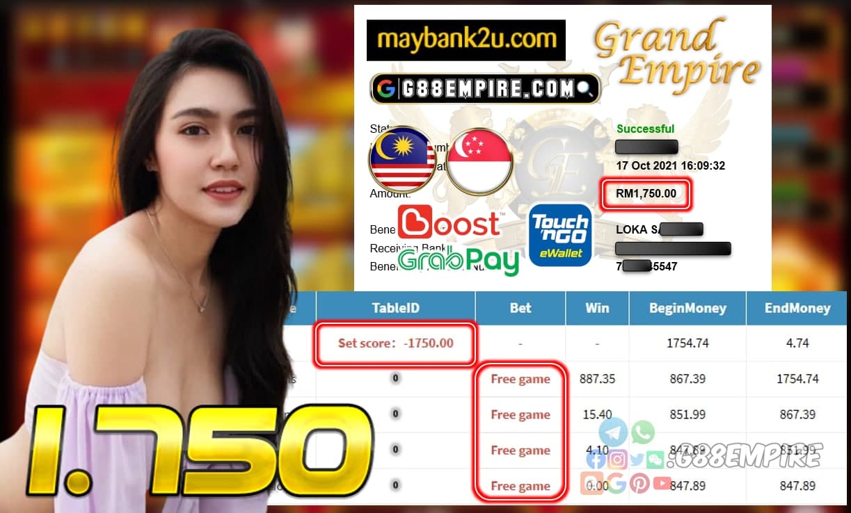 PUSSY888 - FORTUNELIONS CUCI RM 1.750!!!