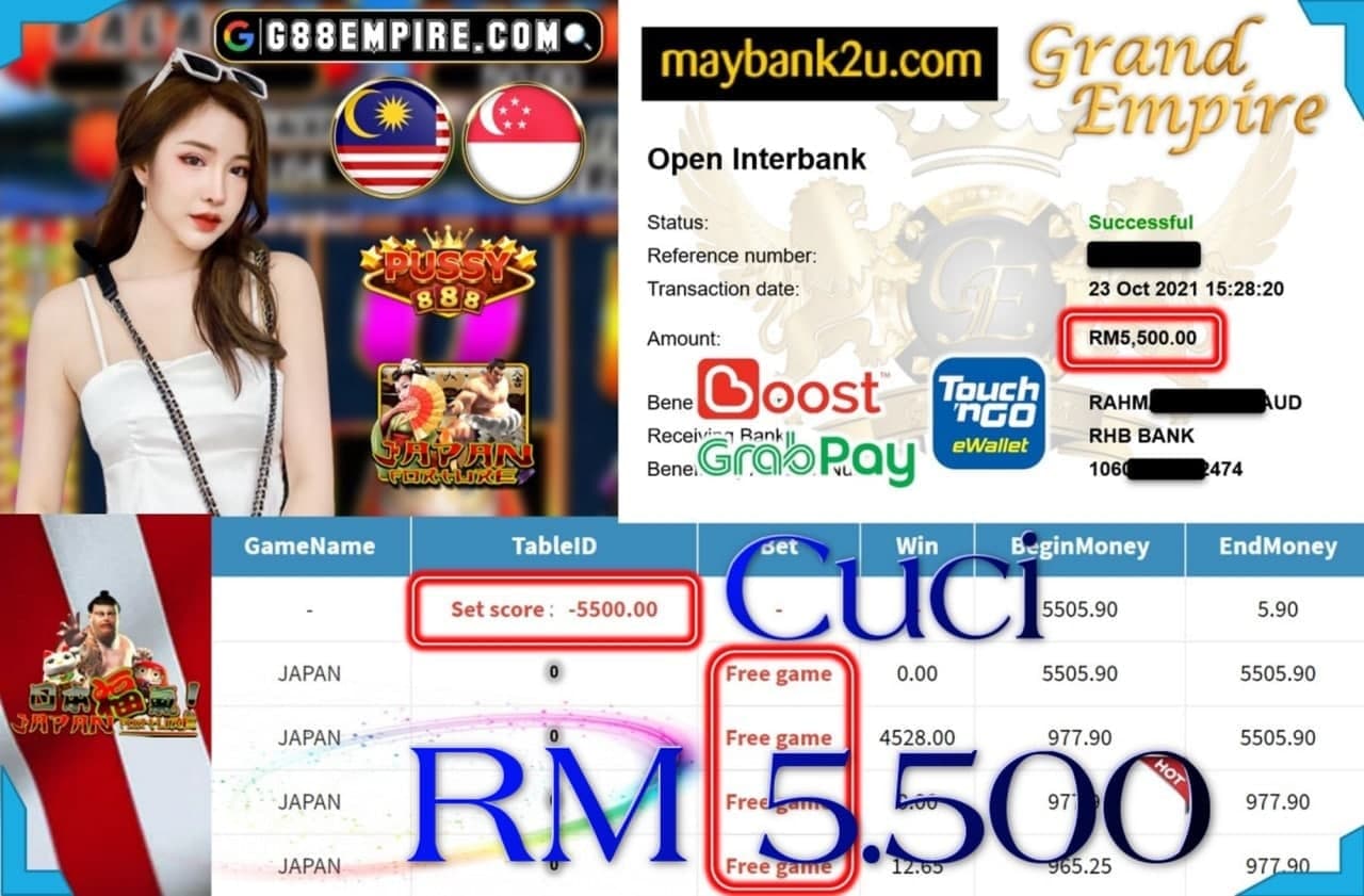 PUSSY888 - JAPAN CUCI RM5,500!!!