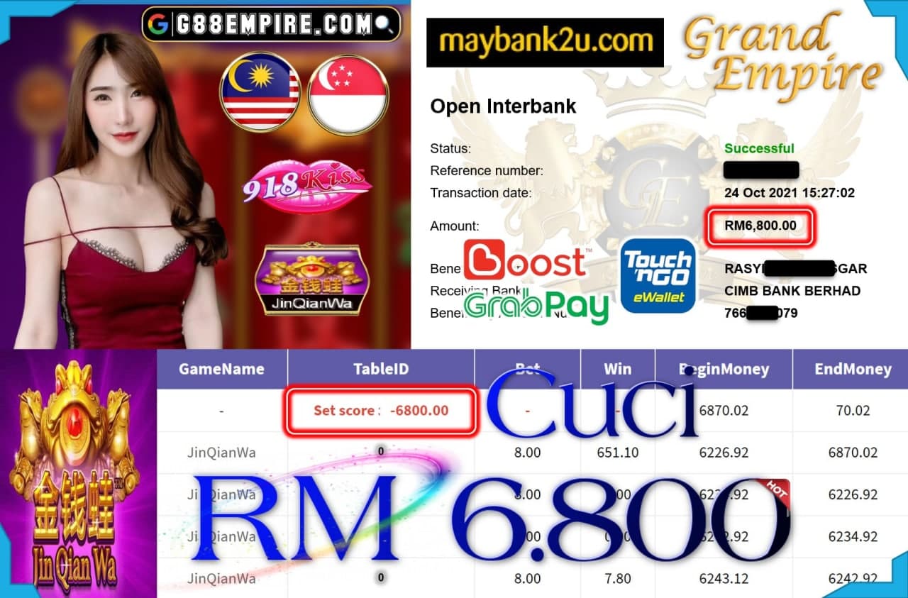 918KISS ORI  - JINQIANWA CUCI RM6,800 !!!