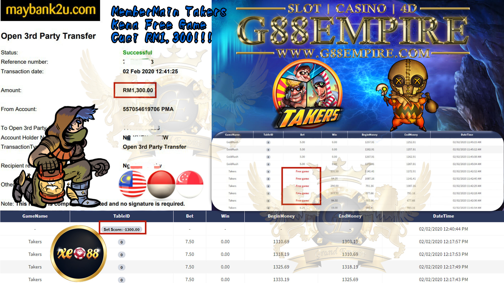 MEMBER MAIN TAKERS CUCI RM1,300!!!