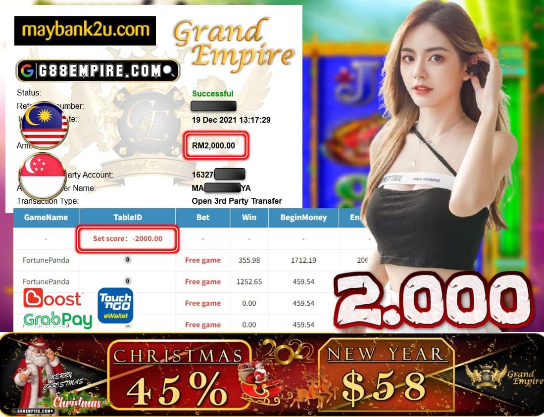 MEGA888 - FORTUNEPANDA CUCI RM 2.000!!!