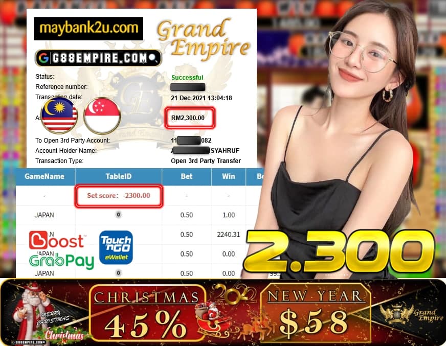 MEGA888 - JAPAN CUCI RM 2.300!!!