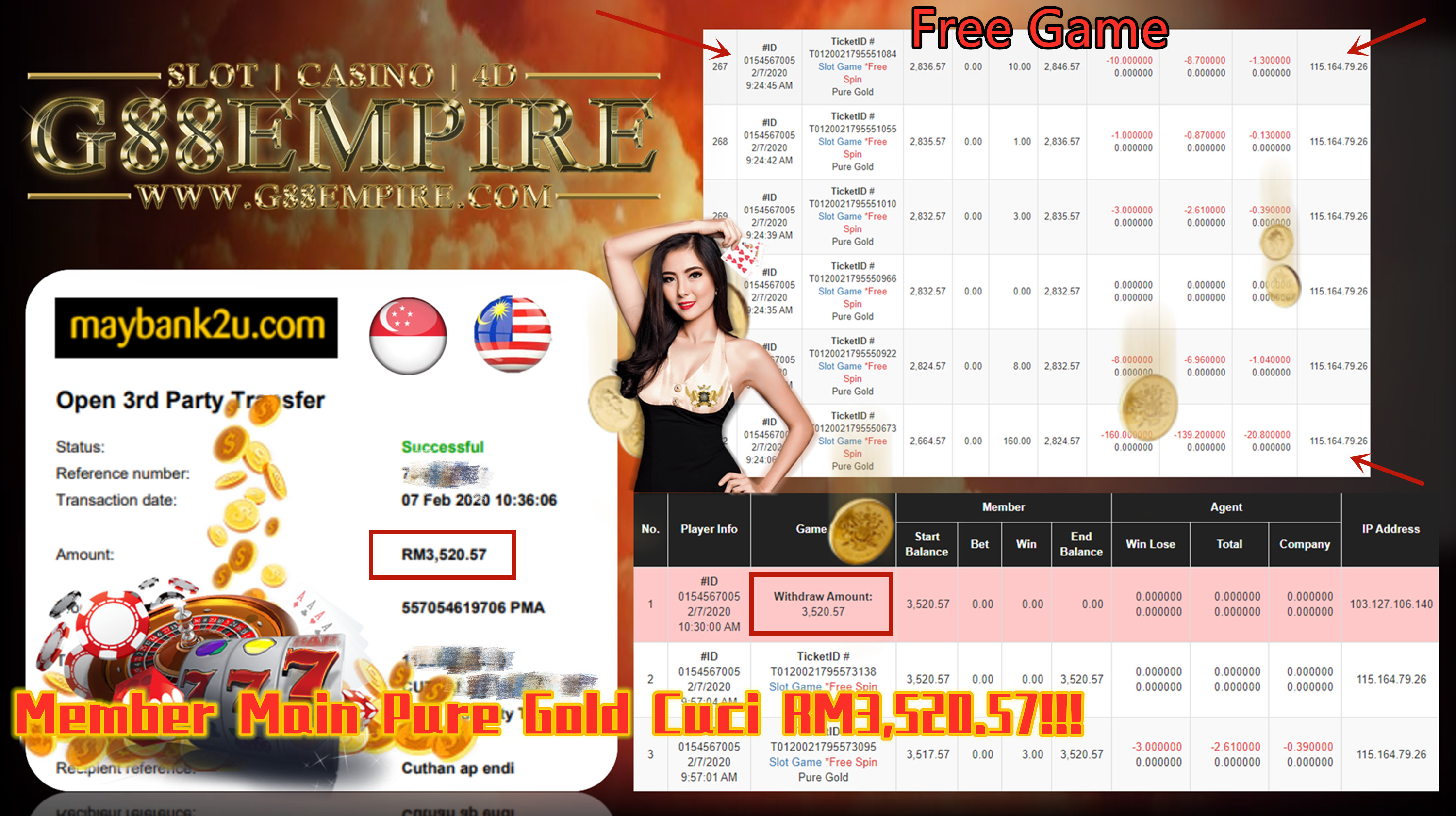 MEMBVER MAIN PURE GOLD CUCI RM3520.57!!!