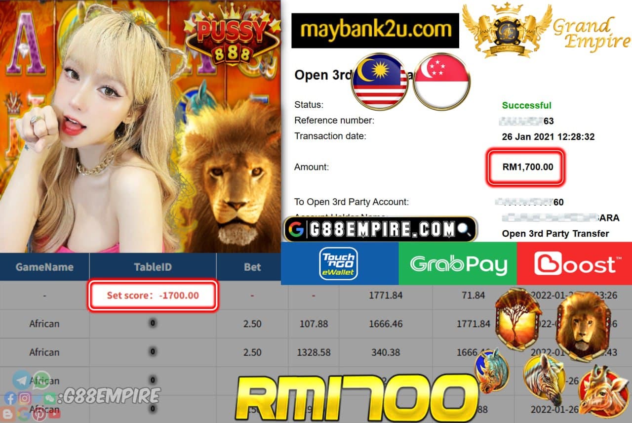 PUSSY888 - AFRICAN CUCI RM1,700 !!!