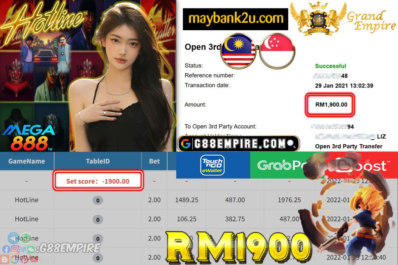 MEGA888 -  HOTLINE CUCI RM1,900 !!!