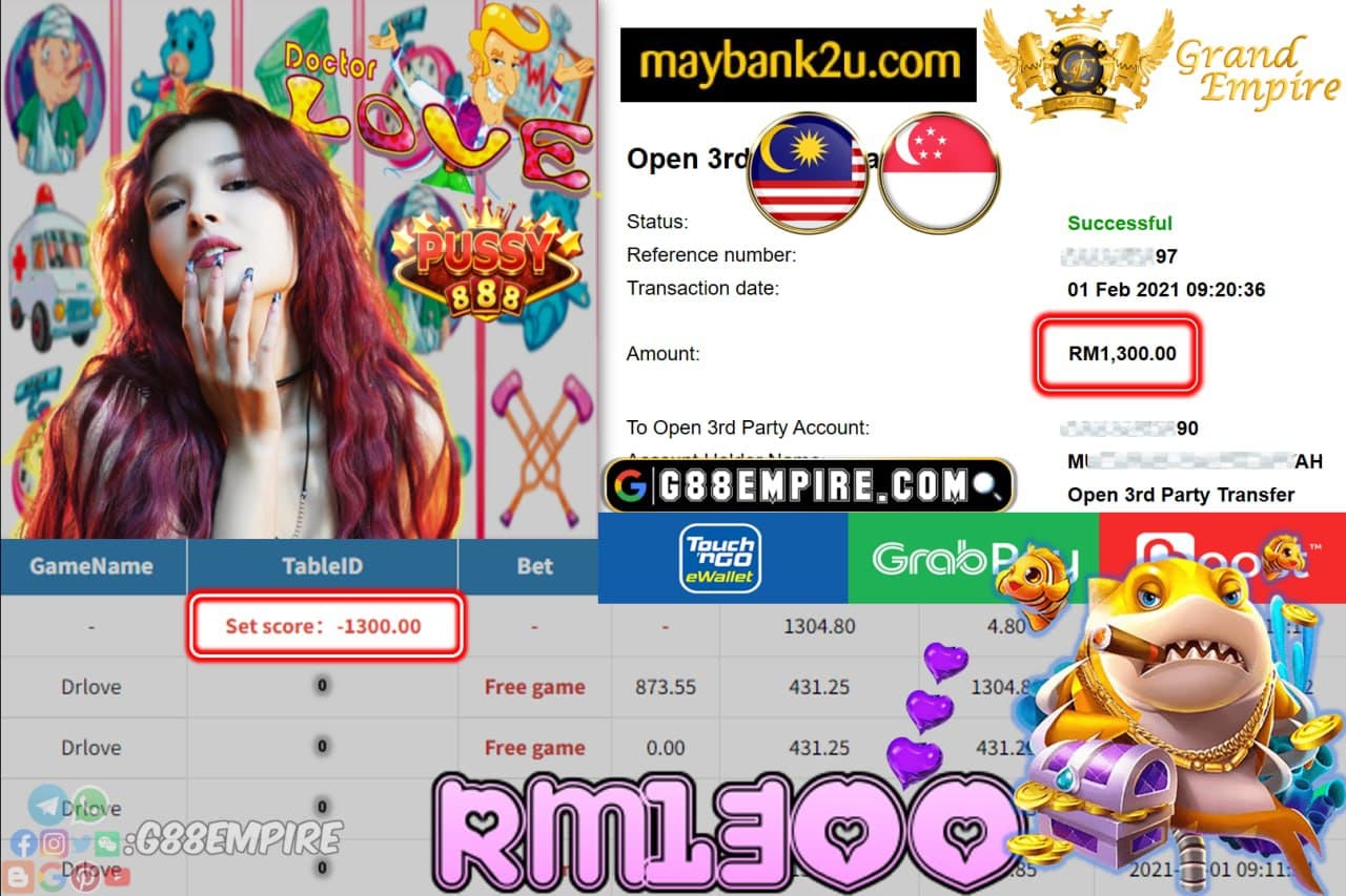 PUSSY888 - DRLOVE  CUCI RM1,300 !!!