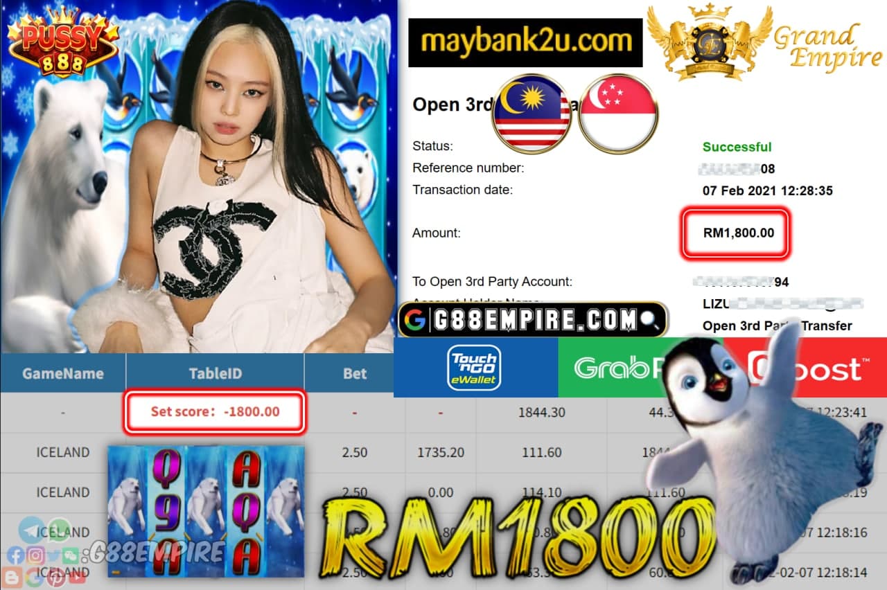 PUSSY888 - ICELAND CUCI RM1,800 !!!