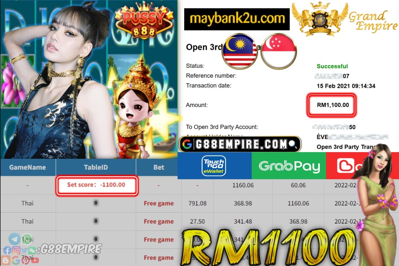 PUSSY888 - THAI CUCI RM1,100 !!!