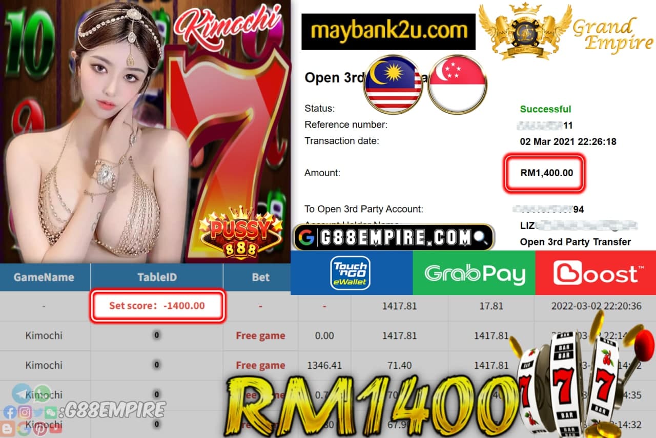 PUSSY888 - KIMOCHI CUCI RM1,400 !!!